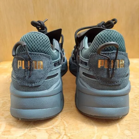 PUMA Rs-X DIY 385911-01 Men's US 9 Livid Blue Grey Running Shoes NWOT