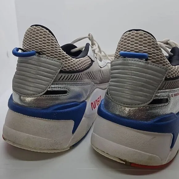 PUMA Mens Rs-X Space Agency Sneakers Shoes Casual - Silver Size 13