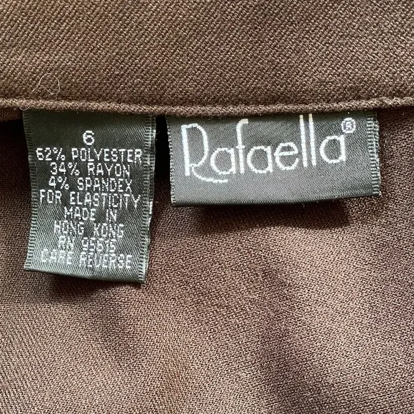 Rafaella Women’s Brown Spring Jacket Size 6