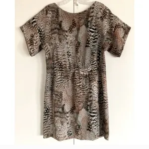 Rag &amp; bone dalmeny feather print dress