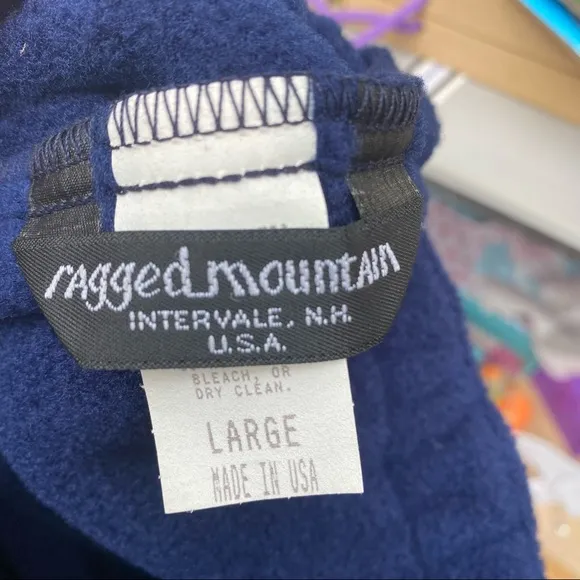 Ragged Mountain Attitash full zip fleece pants size L