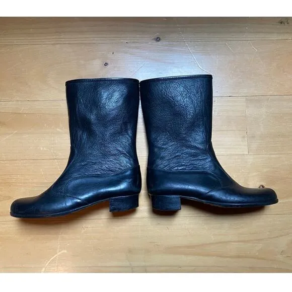 Rain Boots Sherpa Lined Vintage Made in USA