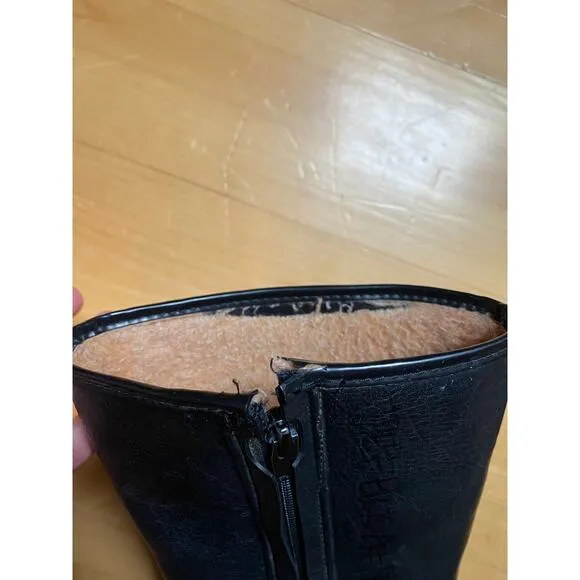 Rain Boots Sherpa Lined Vintage Made in USA