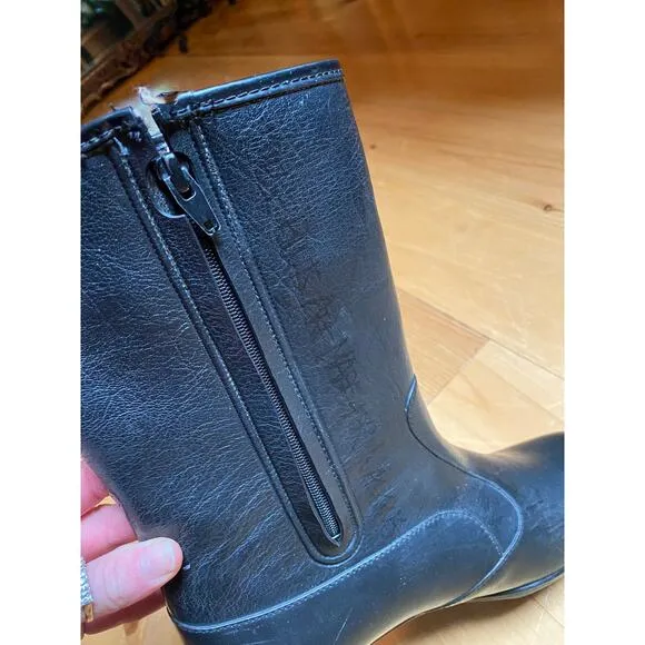 Rain Boots Sherpa Lined Vintage Made in USA
