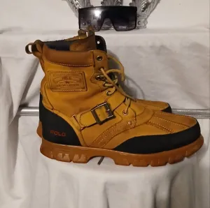 Ralph lauren polo boots tan