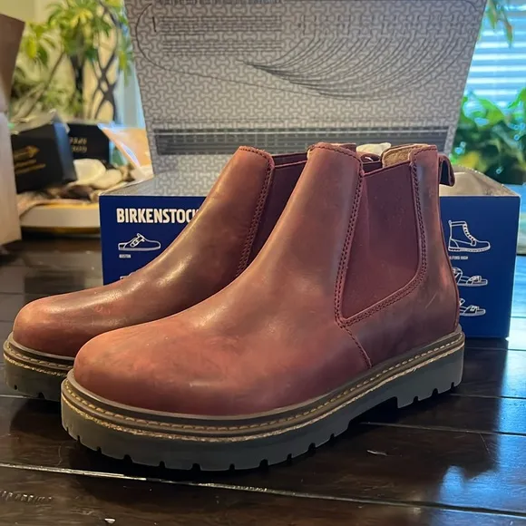 Rare color Birkenstock Stalon Nubuck Chelsea Boot