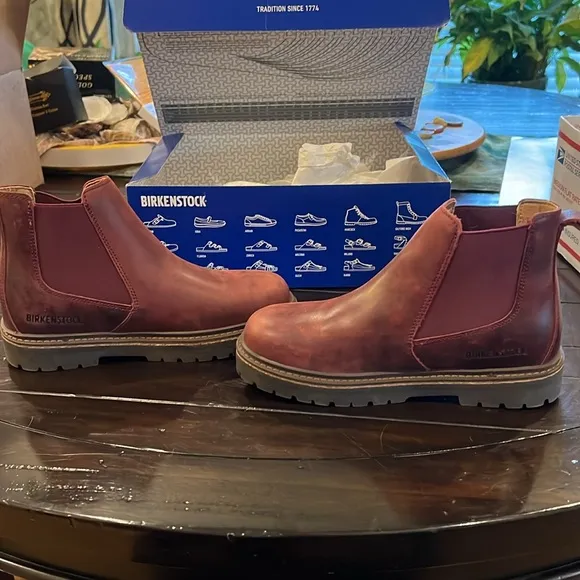 Rare color Birkenstock Stalon Nubuck Chelsea Boot