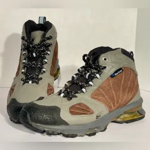 Rare Spira Hiking Boots Women’s Brown Gray Leather Trail Boots Size 8