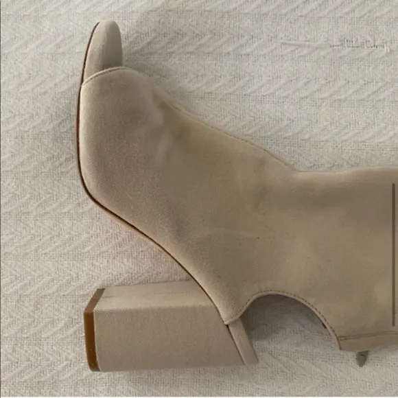 Raye Over the Knee boots cream boots
