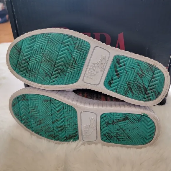 Reba By Justin Helen Serape Print Alice Platform Shoes w/ Box Size 7