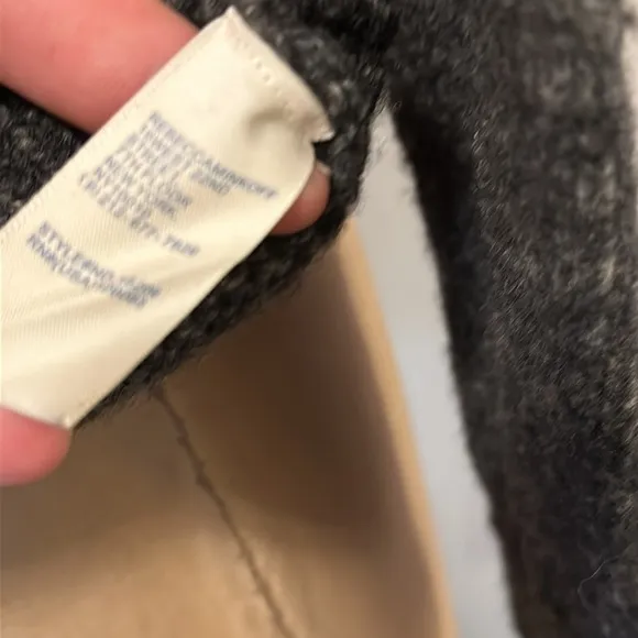 Rebecca Minkoff Heather Gray Wool Blend Cold Shoulder Sweater