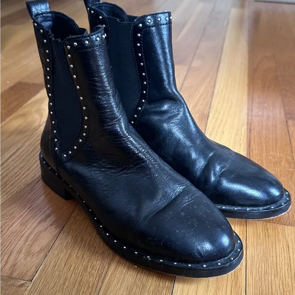 Rebecca Minkoff Studded Chelsea Boots – Size 6.5M