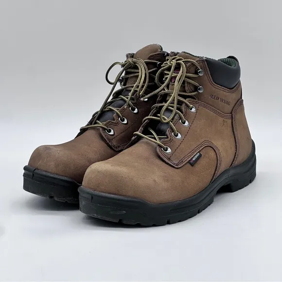 Red Wind Composite Waterproof Boots. Size 9