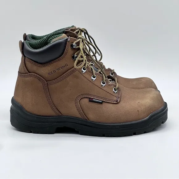 Red Wind Composite Waterproof Boots. Size 9