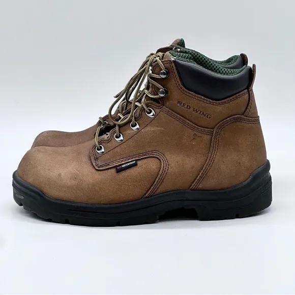 Red Wind Composite Waterproof Boots. Size 9