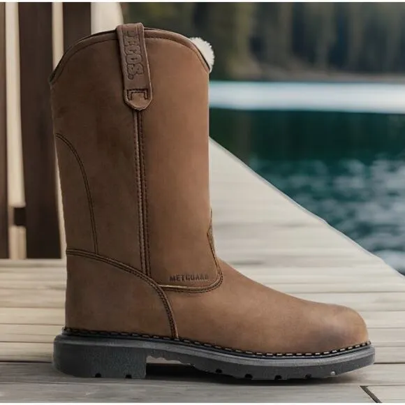 RED WING 4436 Waterproof Steel Toe Work SuperSole Boots Mens 10 NEW FAST SHIP