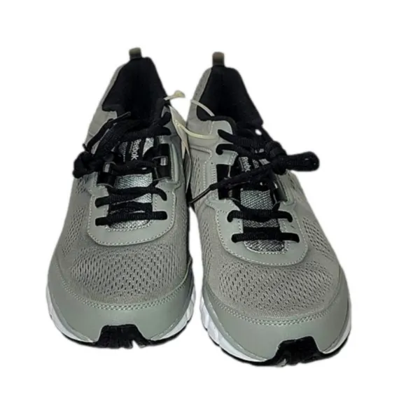REEBOK &quot;JET DASHRIDE&quot; mens running shoes, Solid gray Size 12.  NWT