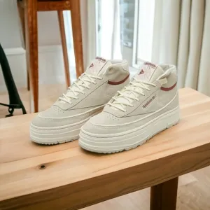 Reebok Club C Geo Mid Platform Casual Shoes Sz 11 New In Box