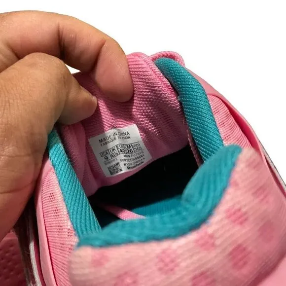 Reebok Legacy Lifter FlexWeave Posh Pink CJ  Cummings Pink White Teal Women’s Si