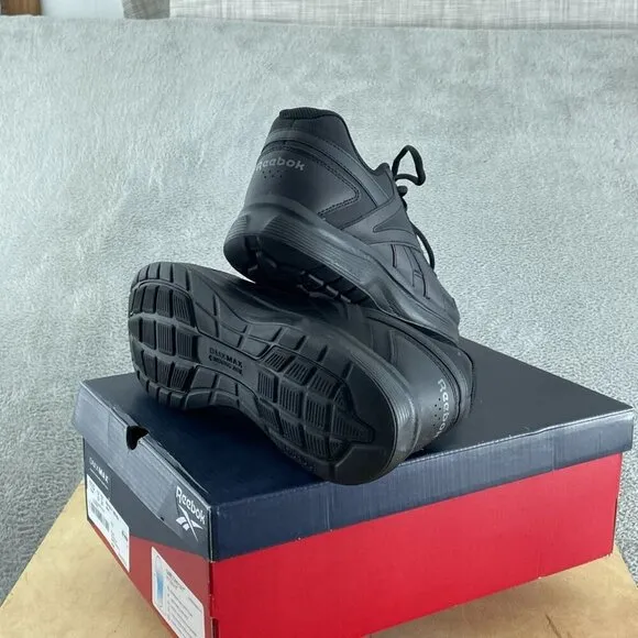 Reebok Mens DMX Max Black Walking Shoes Size 11.5 USA Lightweight Sole NWB S049