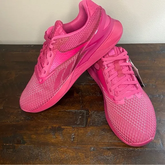 Reebok Nano X3 Pink Sneakers Women's 9 NWT