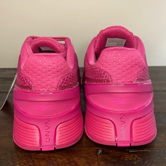 Reebok Nano X3 Pink Sneakers Women's 9 NWT