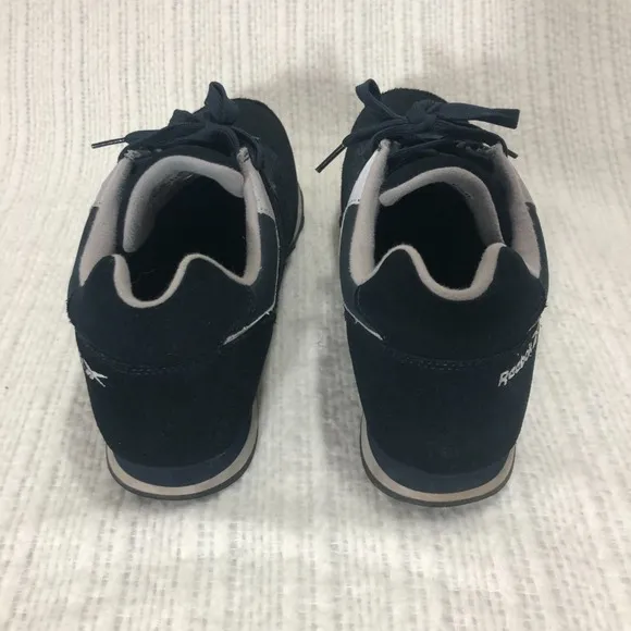 Reebok Suede Steal Toe Safety‎ Shoes Sneakers Navy Blue Men's Size 13W