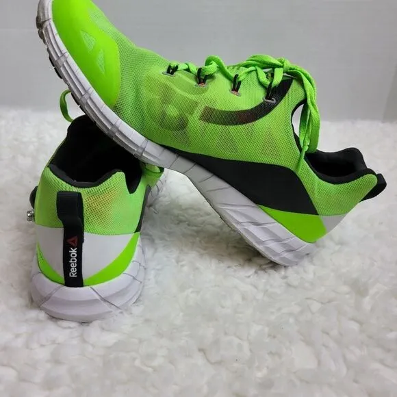 Reebok ZPump Fusion 2.0 Men's Shoes Size 9.5 Green And Black Running