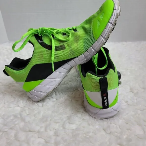 Reebok ZPump Fusion 2.0 Men's Shoes Size 9.5 Green And Black Running