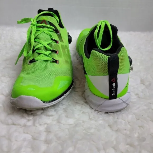 Reebok ZPump Fusion 2.0 Men's Shoes Size 9.5 Green And Black Running