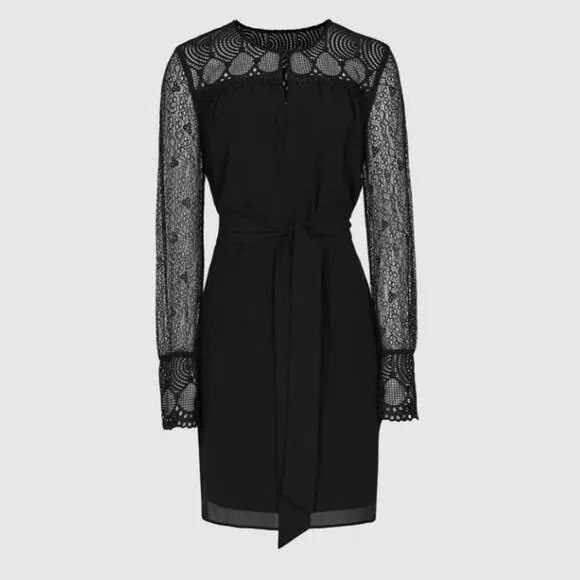 Reiss Callista Lace Mini Dress NWT Size 4