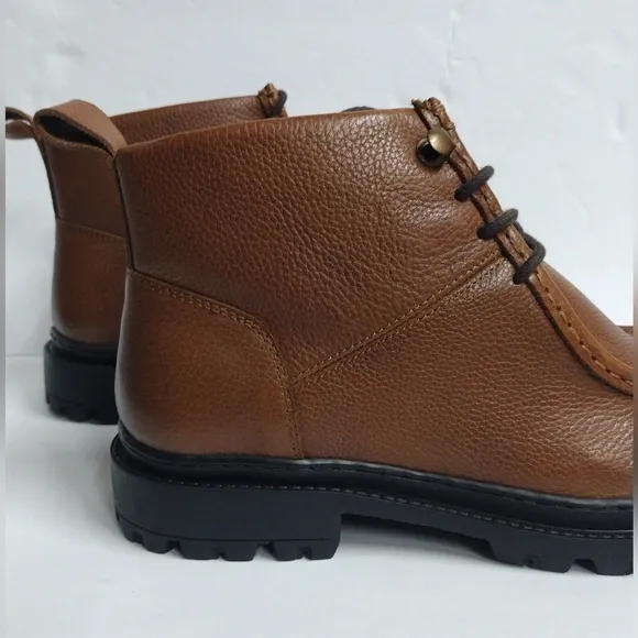 Reserve footwear of New York men's brown leather boots size 10 NEW!! 🔥