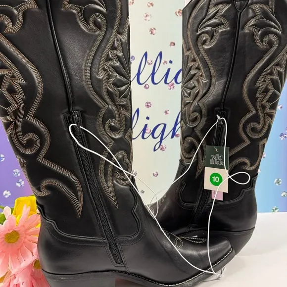 🤠RESTOCKED! EMBROIDERED WESTERN BOOTS