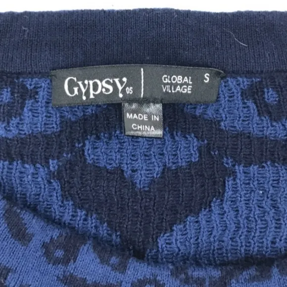Revolve Gypsy 05 Damask Knit Sweater Dress