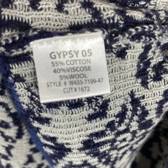 Revolve Gypsy 05 Damask Knit Sweater Dress