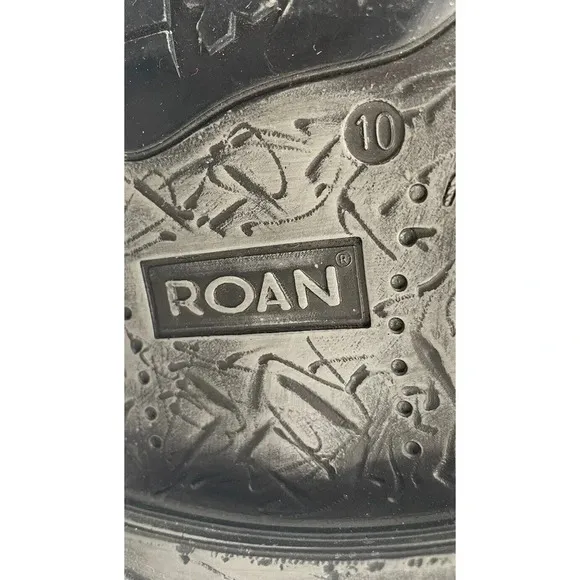 Roan by Bed Stu Proff Mens Size 10 Eu 43 Brown Leather Lace Casual Dress Boots