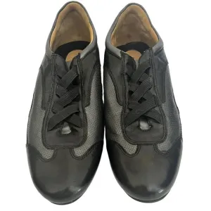 Robert Zur Leather Elastic Lace Up Slip On Sneakers •Women 10 M• Shoes NEW