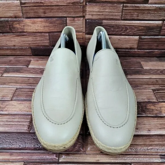 Roberto Botticelli Leather Espadarilla Lightweight Loafer EU 44 US Mens Size 10