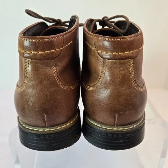 ROCKPORT Men's Classic Break Chukka Dress Ankle Boot Sz: 9.5  Dark Brown