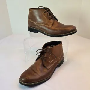 ROCKPORT Men's Classic Break Chukka Dress Ankle Boot Sz: 9.5  Dark Brown