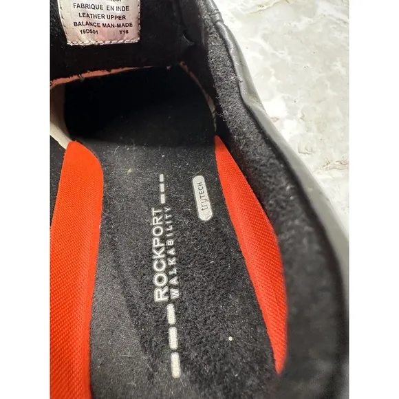 Rockport Walkability trutech Black shoes Men size 10