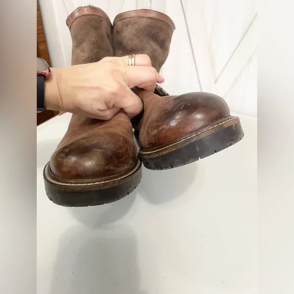 ROSS &amp; Snow Federico Leather Weatherproof Boots