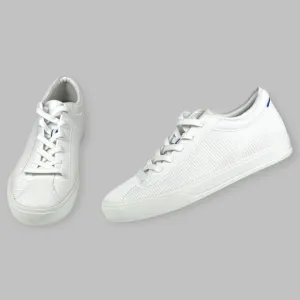 Rothy’s The Lace Up Sneakers In Bright White Women’s Size 10 Casual Shoes EUC