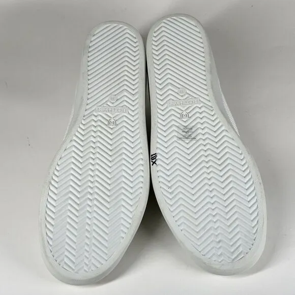 Rothy’s The Lace Up Sneakers In Bright White Women’s Size 10 Casual Shoes EUC