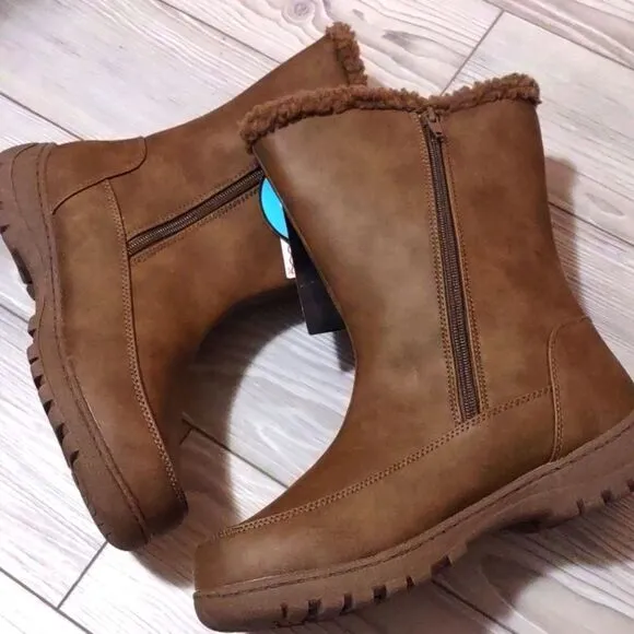 (S-2877) Weatherproof Women's Cold  Weather Boots Miranda Sz 8W