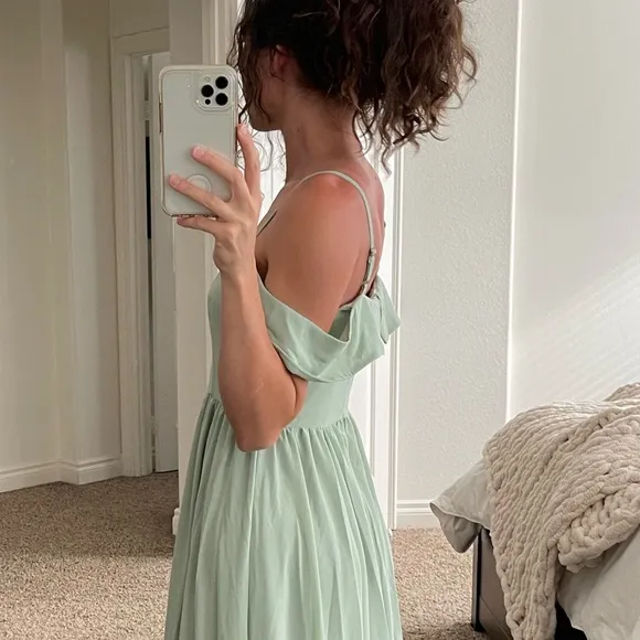 Sage Green Bridesmaid Dress