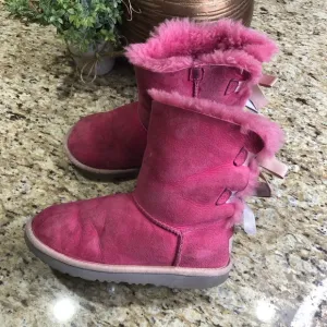 ‼️SALE‼️ Ugg Australia Bailey Bow II Pink Boot w/ Satin Bow