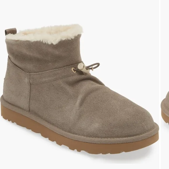 SALE UGG Classic Mini Toggler Smoke Plum Boots New