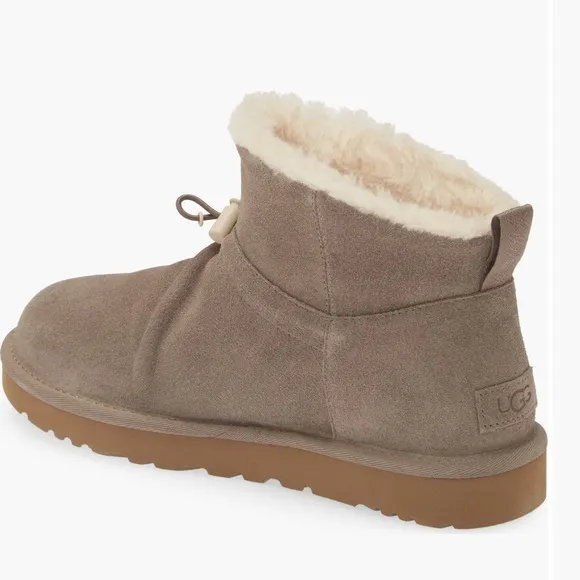 SALE UGG Classic Mini Toggler Smoke Plum Boots New
