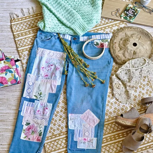 SALE Upcycled Lee Jeans |